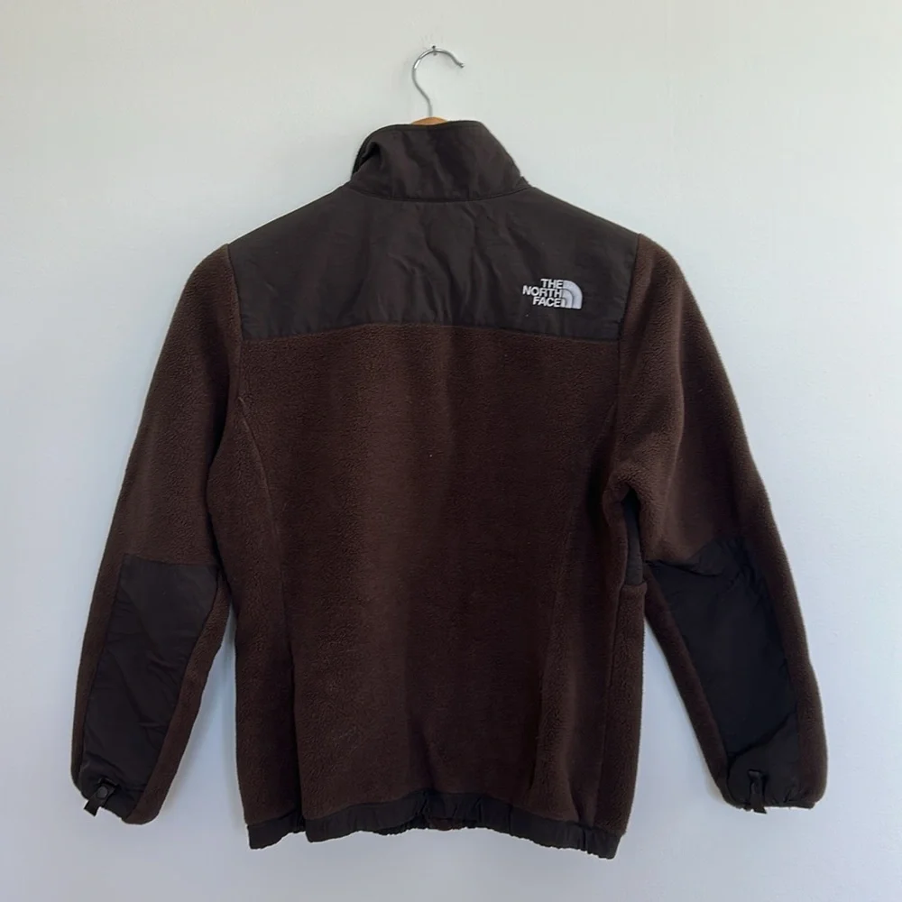 THE NORTH FACE Girls‎ BrownDenali Fleece Jacket Large 14 16